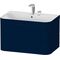 Duravit WTU HAPPY D.2 PLUS 775x490mm m UB 2 HL nachtblau seidenmatt