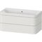 Duravit WTU HAPPY D.2 PLUS 975x490mm m UB o HL No weiß seidenmatt