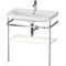 Duravit WTU HAPPY D.2 PLUS 775x490mm m Metallkon e HL we seidenmatt