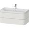 Duravit WTU HAPPY D.2 PLUS 975x490mm m UB e HL No weiß seidenmatt