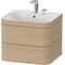 Duravit WTU HAPPY D.2 PLUS 575x490mm m UB 2 HL mediterrane eiche