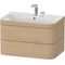 Duravit WTU HAPPY D.2 PLUS 775x490mm m UB 2 HL mediterrane eiche