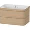 Duravit WTU HAPPY D.2 PLUS 775x490mm m UB o HL mediterrane eiche