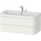 Duravit WTU HAPPY D.2 PLUS 975x490mm m UB 2 HL weiß seidenmatt