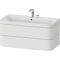 Duravit WTU HAPPY D.2 PLUS 975x490mm m UB 2 HL No weiß seidenmatt