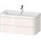 Duravit WTU HAPPY D.2 PLUS 975x490mm m UB e Hahnloch weiß hochglanz