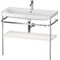 Duravit WTU HAPPY D.2 PLUS 975x490mm m Metallkon e HL No we sdm