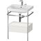Duravit WTU HAPPY D.2 PLUS 575x490mm m Metallkon 2 HL No we sdm