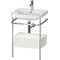 Duravit WTU HAPPY D.2 PLUS 575x490mm m Metallkon e HL No we sdm