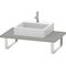 Duravit Konsole DURASTYLE 30 St. 1 Ausschnitt 550 betongrau matt