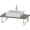 Duravit Konsole L-CUBE 30 St. 1 Auss 480 flannel grey hochglanz