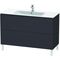 Duravit Waschtischunterbau L-CUBE 1220x481x704mm graphit supermatt