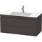 Duravit Waschtischunterbau L-CUBE m WT Vero Air 500x1000x480mm 1 HL gra sm