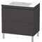 Duravit Waschtischunterbau L-CUBE m WT Vero Air 698x800x480mm o HL gra sma
