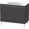 Duravit Waschtischunterbau L-CUBE m WT Vero Air 698x1000x480mm o HL gra sm