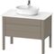Duravit Waschtischunterbau LUV 938x570mm f Kons freist Steingr sdm