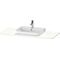 Duravit Konsolenplatte HAPPY D.2 PLUS 16x1300x550mmm m 1 Auss mttg we sdm