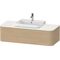 Duravit Konsolenunterschrank HAPPY D.2 P 354x1300x550mm f Aufsatzbecken Happy D.