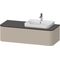 Duravit Konsolenunterschrank HAPPY D.2 P 354x1300x550mm f Aufsatzbecken Happy D.