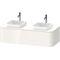 Duravit Konsolenunterschrank HAPPY D.2 P 354x1300x550mm f 2x Aufsatzbecken Happy