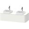 Duravit Konsolenunterschrank HAPPY D.2 P 354x1300x550mm f 2x Aufsatzbecken Happy