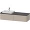Duravit Konsolenunterschrank HAPPY D.2 P 354x1600x550mm f Aufsatzbecken Happy D.