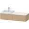 Duravit Konsolenunterschrank HAPPY D.2 P 354x1600x550mm f Aufsatzbecken Happy D.