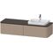 Duravit Konsolenunterschrank HAPPY D.2 P 354x1600x550mm f Aufsatzbecken Happy D.