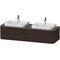 Duravit Konsolenunterschrank HAPPY D.2 P 354x1600x550mm f 2x Aufsatzbecken Happy