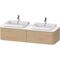 Duravit Konsolenunterschrank HAPPY D.2 P 354x1600x550mm f 2x Aufsatzbecken Happy