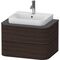 Duravit Konsolenunterschrank HAPPY D.2 P 408x650x480mm nussbaum gebürstet