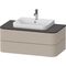 Duravit Konsolenunterschrank HAPPY D.2 P 408x1000x550mm f Aufsatzbecken Happy D.