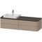 Duravit Konsolenunterschrank HAPPY D.2 P 408x1600x550mm f Aufsatzbecken Happy D.
