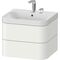 Duravit WTU HAPPY D.2 PLUS 575x490mm m UB 2 HL weiß seidenmatt