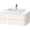 Duravit Konsolenunterschrank HAPPY D.2 P 408x1000x550mm f Möbel-WT Happy D. 2