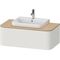 Duravit Konsolenunterschrank HAPPY D.2 P 354x1000x550mm f Aufsatzbecken Happy D.