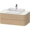 Duravit Konsolenunterschrank HAPPY D.2 P 408x1000x550mm f Aufsatzbecken Happy D.