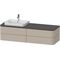 Duravit Konsolenunterschrank HAPPY D.2 P 408x1600x550mm f Möbel-WT Happy D. 2