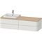 Duravit Konsolenunterschrank HAPPY D.2 P 408x1600x550mm f Aufsatzbecken Happy D.