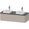 Duravit Konsolenunterschrank HAPPY D.2 P 354x1300x550mm f 2x Aufsatzbecken Happy