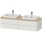 Duravit Konsolenunterschrank HAPPY D.2 P 408x1600x550mm f 2x Möbel-WT Happy D. 2