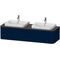 Duravit Konsolenunterschrank HAPPY D.2 P 354x1600x550mm f 2x Aufsatzbecken Happy