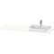 Duravit Konsolenplatte HAPPY D.2 PLUS 16x1600x550mmm m 1 Auss re we seidenmatt