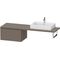 Duravit Konsolenunterschrank L-CUBE 400x720x547mm flannel grey seidenmatt