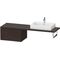 Duravit Konsolenunterschrank L-CUBE 400x720x547mm nussbaum gebürstet