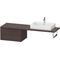 Duravit Konsolenunterschrank L-CUBE 400x720x547mm eiche dunkel gebürstet