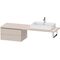 Duravit Konsolenunterschrank L-CUBE 400x720x547mm taupe
