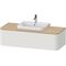Duravit Konsolenunterschrank HAPPY D.2 P 354x1300x550mm f Aufsatzbecken Happy D.