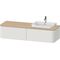Duravit Konsolenunterschrank HAPPY D.2 P 354x1600x550mm f Aufsatzbecken Happy D.