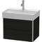 Duravit WTU COMPACT XSQUARE 397x584x390mm eiche schwarz